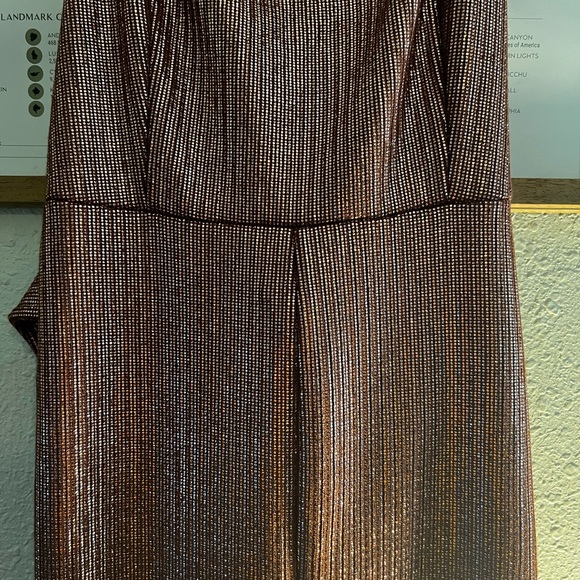 REVOLVE FREE PEOPLE Shimmer And Shine Jumpsuit in Ginger Snap - Picture 10 of 11